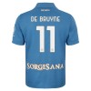 Maillot de Foot SSC Naples De Bruyne 11 Domicile 2026-27